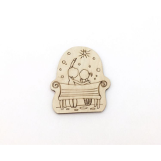 Фігурки на магніті - Романтична історія №9
