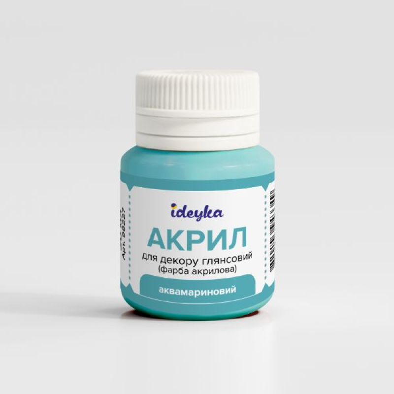 Акрил для декору - Аквамариновий