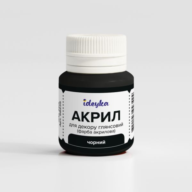Акрил для декору - Чорний