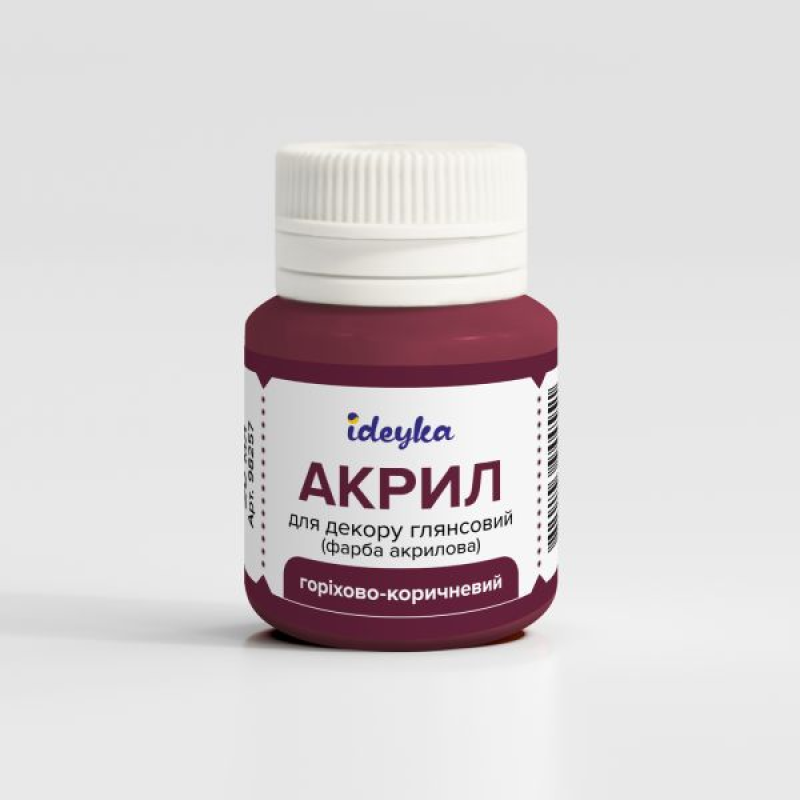 Акрил для декору - Горіхово-коричневий