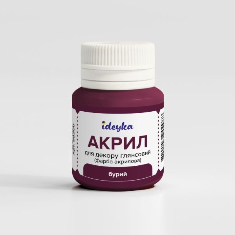 Акрил для декору - Бурий