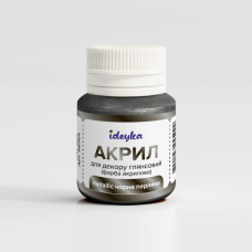 Акрил для декору - Metallic Чорна перлина