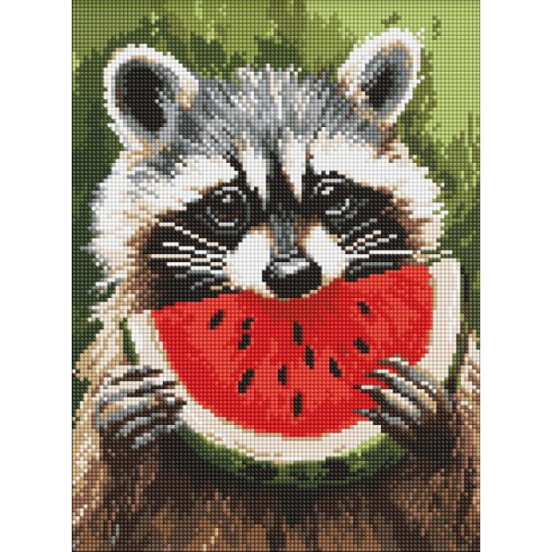 Алмазна мозаїка - Соковитий кавун ©art_selena_ua