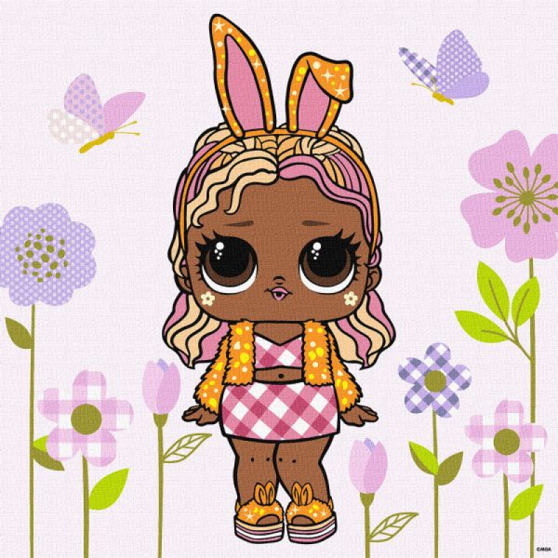Картина за номерами - L.O.L. Surprise! Spring Bling BossBunny