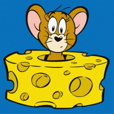 Картина за номерами - Tom and Jerry: Любитель сиру ©Warner Bros.