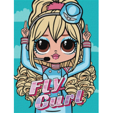 Картина за номерами - L.O.L. Surprise! O.M.G. Fly Gurl