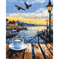 Картина за номерами - Стамбульський ранок ©art_selena_ua