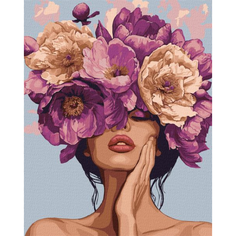 Картина за номерами - Квіткова мелодія ©victoria_art___