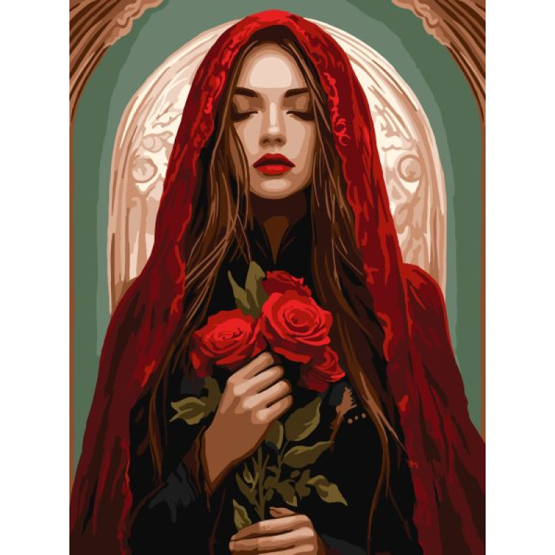 Картина за номерами - Зачарована ©art_selena_ua