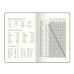 Щоденник недат. VERTICAL, A5, сірий, штуч.шкіра/поролон, 336 стор