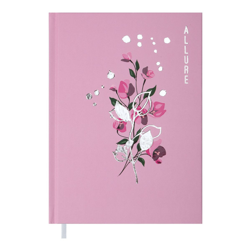 Щоденник недат. ALLURE, A5, рожевий