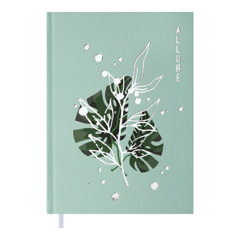 Щоденник недат. ALLURE, A5, м'ятний