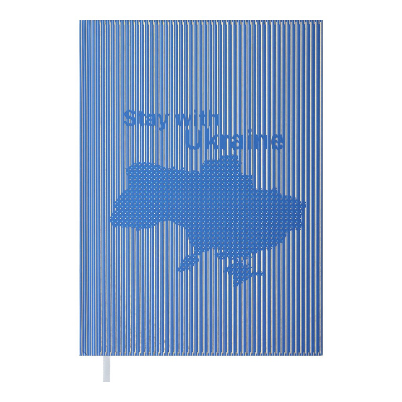 Щоденник недат. FREE, A5, блакитний