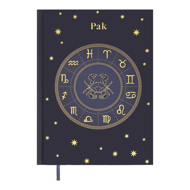 Щоденник недатов. поліграфічний ZODIAK, A5, фіолетовий, 336 стор