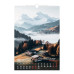 Календар настінний 2027 р., А3, 1 пружина, Seasons landscape