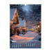 Календар настінний 2027 р., А3, 1 пружина, Seasons landscape