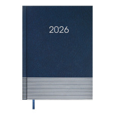 Щоденник датований 2027 PARALLEL, A5, синій