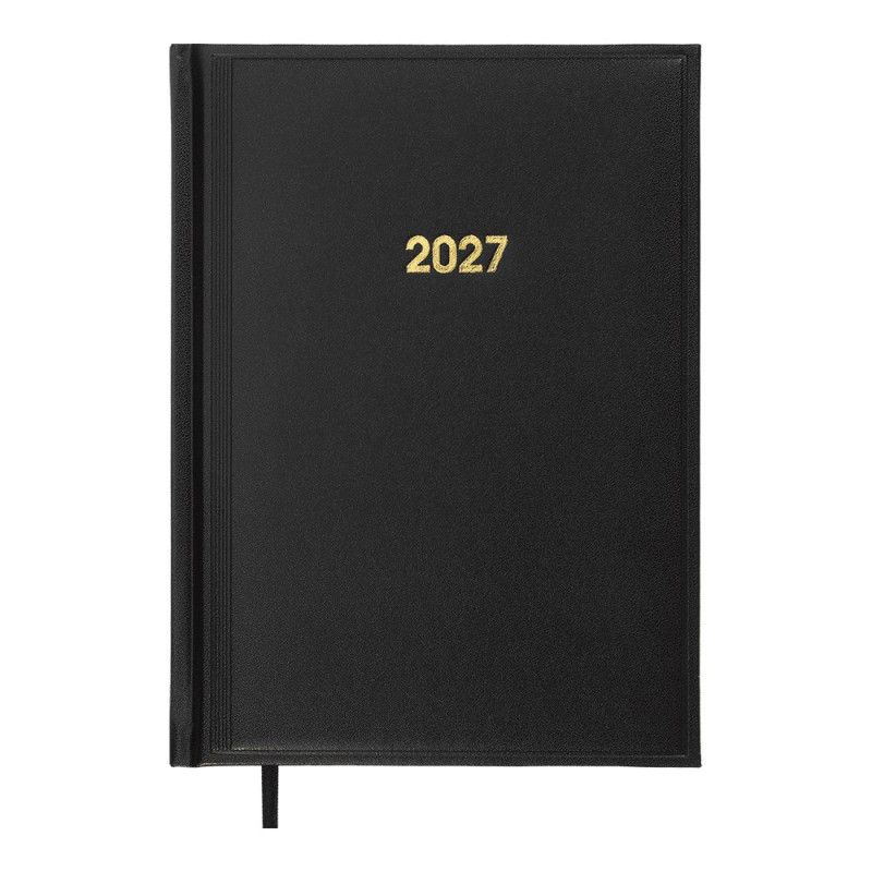 Щоденник датований 2027 BASE, А5, чорний