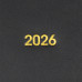 Щоденник датований 2027 BASE, А5, чорний