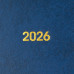 Щоденник датований 2027 BASE, А5, синій