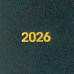 Щоденник датований 2027 BASE, А5, зелений