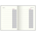 Щоденник датов. 2027 GENTLE, A5, темно-червоний, штуч. шкіра/поролон