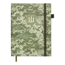 Щоденник датов. 2027 MILITARY, A5, світло-зелений, штучна шкіра