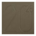 Щоденник датов. 2027 DARK MORANDI, A5, зелений, штуч.шкіра