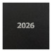 Щоденник датов. 2027 STRONG, A5, чорний, вінілпапір