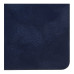 Щоденник датов. 2027 VELOUR, A5, синій, штуч. шкіра
