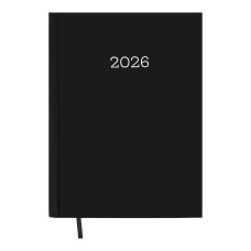 Щоденник датований 2027 MONOCHROME, A5, чорний