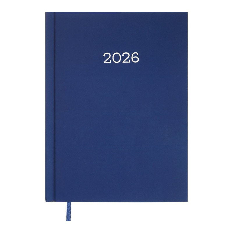 Щоденник датов. поліграфічний MONOCHROME 2027 , A5,  синій