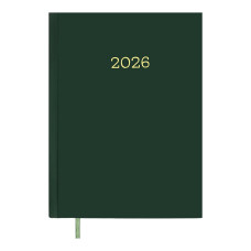 Щоденник датований 2027 MONOCHROME, A5, зелений