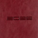 Щоденник датов. 2027 IDEAL, A5, червоний, штуч. шкіра