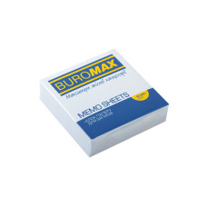 Блок білого паперу для нотаток JOBMAX 80х80х20мм., не скл.