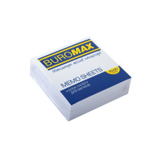 Блок білого паперу для нотаток JOBMAX 90х90х30мм., не скл.