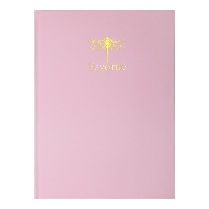 Книга канцелярська FAVOURITE, PASTEL, А4, 96 арк., клітинка, офсет, тверда ламінована обкладинка,