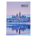 Книга канцелярська МІСТА/СЕЗОНИ, JOBMAX,  А4, 96 арк., клітинка, офсет, тверда лам. обкладинк