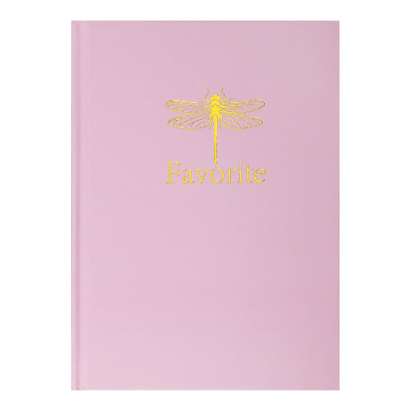 Записна книжка FAVOURITE, PASTEL, А5, 96 арк., кліт, офсет крем, тв. лам. обкл., рожева Записна книжка FAVOURITE, PASTEL, А5, 96 арк., кліт, офсет крем, тв. лам. обкл., рожева