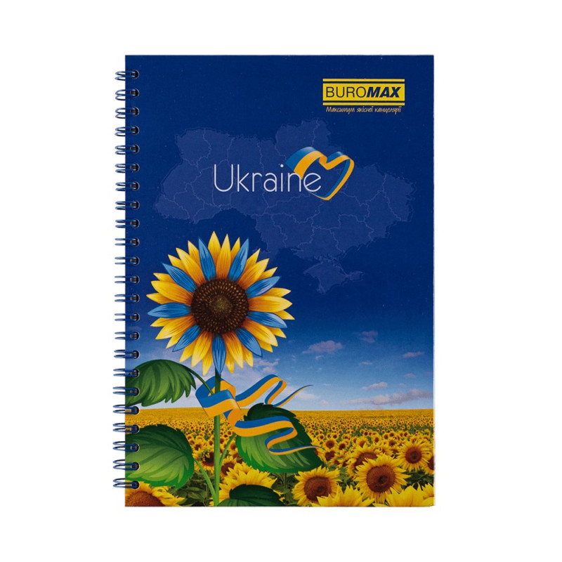 Зошит для нотаток MY COUNTRY, PATRIOT, А5, 96 арк., клітинка, тв.обкл.