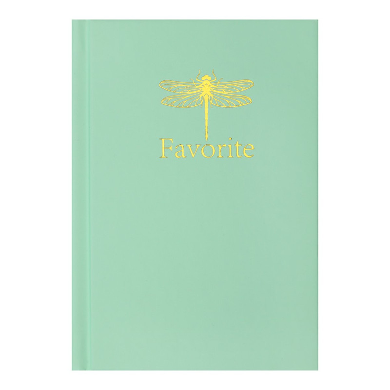 Записна книжка FAVOURITE, PASTEL, А6, 96 арк., кліт, офсет крем, тв. лам. обкл., м'ятна Записна книжка FAVOURITE, PASTEL, А6, 96 арк., кліт, офсет крем, тв. лам. обкл., м'ятна