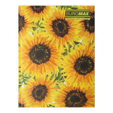 Записна книжка FLORISTICA, А-5, 96л., кл., тв. обкл., мат. лам.+лак,, салатовий