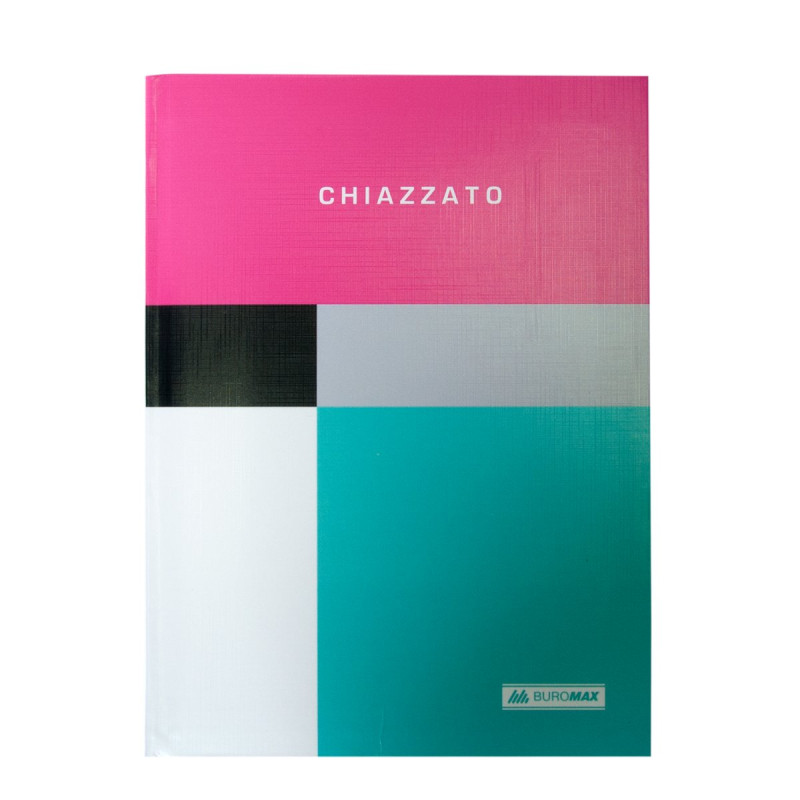 Блокнот CHIAZZATO, А-5, 80л., кл., инт. обкл., мат. лам., рожевий Блокнот CHIAZZATO, А-5, 80л., кл., инт. обкл., мат. лам., рожевий