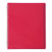 Зошит на пруж. FUCHSIA, В5, 96 арк, кл., з розділюв., пласт.обкл.