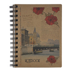 Записна книжка KRAFT В6, 96 арк., клітинка