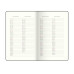 Щоденник датов. 2027 BEST, A6, синій, штуч. шкіра