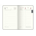 Щоденник датов. 2027 BRAVO, A6, синій, штуч. /поролон