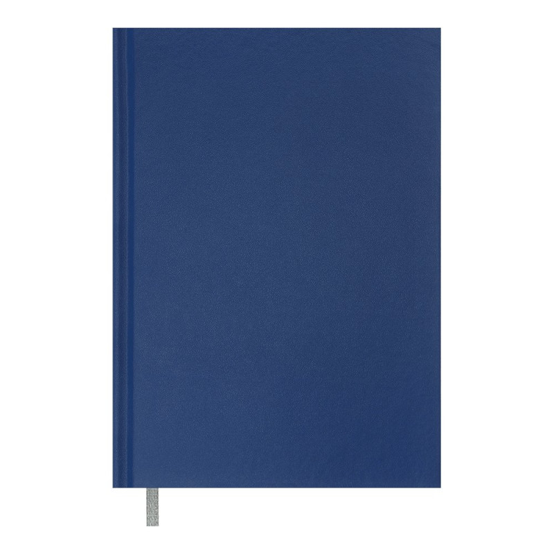 Книга записна OPTIMAL, А5, 64 арк., клітинка, синя, бум вініл