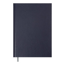 Книга записна OPTIMAL, А5, 64 арк., клітинка, темно-синя, бум вініл