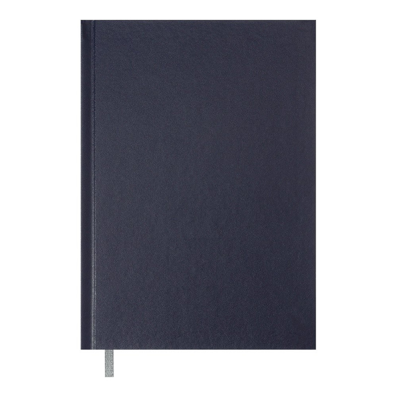 Книга записна OPTIMAL, А5, 64 арк., клітинка, темно-синя, бум вініл